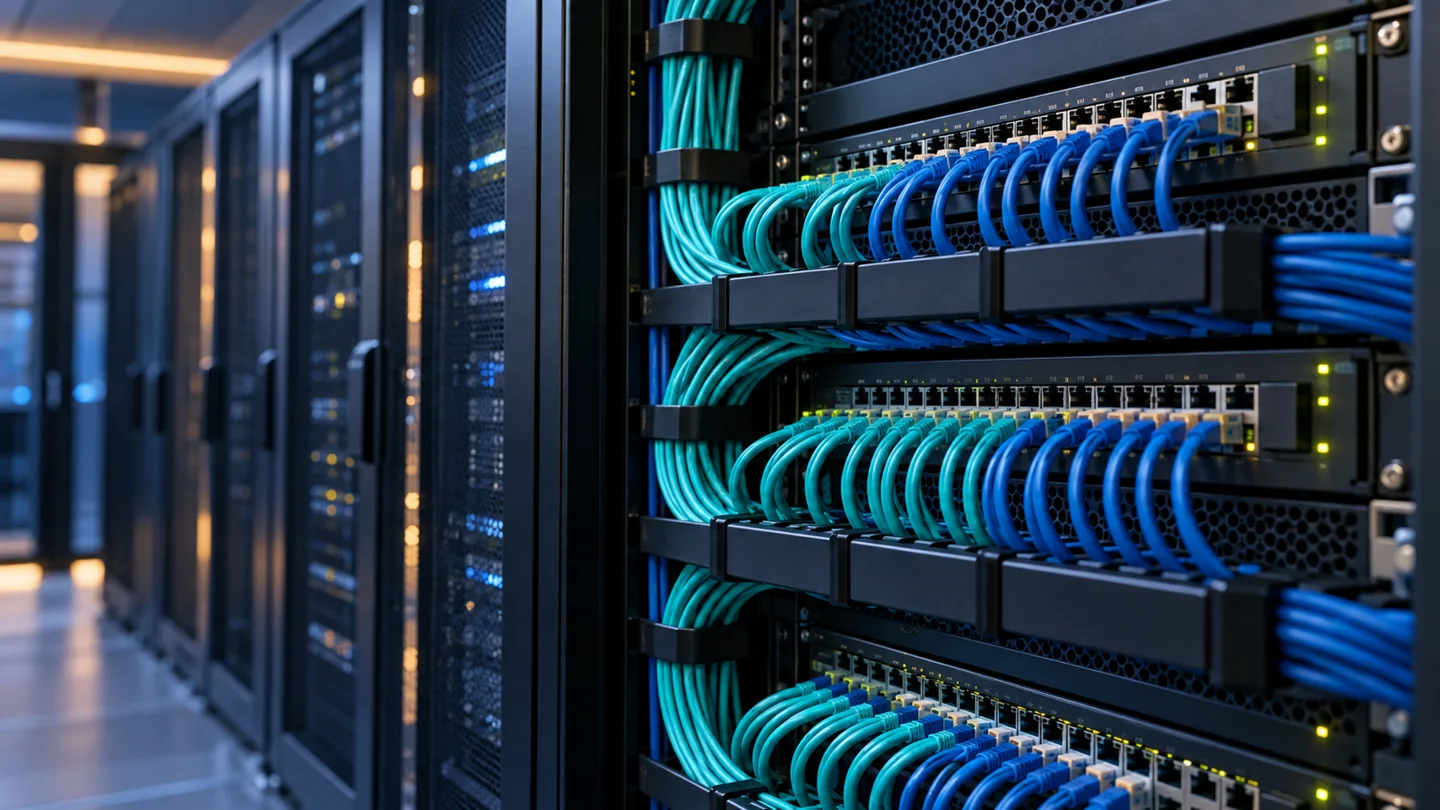 Business network infrastructure and structured cabling